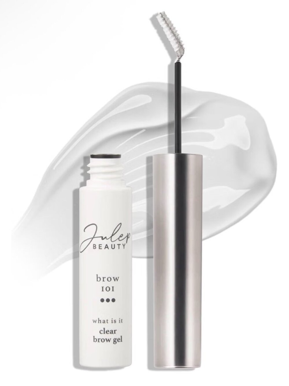 NIB Julep Brow 101 Clear Eyebrow Sculpting Gel - Precision Brush For Sculpting